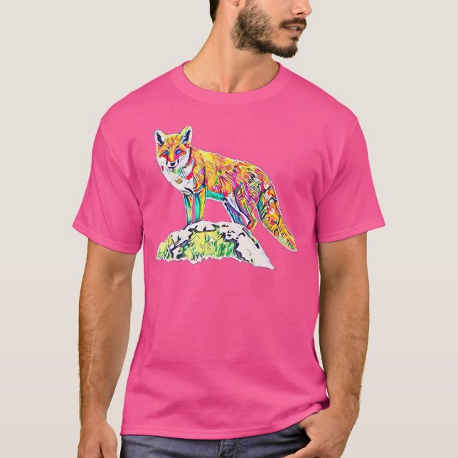 Camiseta Fox Motif (Anverso)