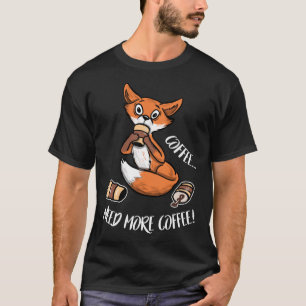 Camiseta Fox necesita más café