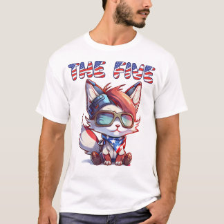 Camiseta Fox News El Cinco Patriótico Estadounidense