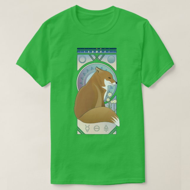 Camiseta Fox Nouveau (Diseño del anverso)