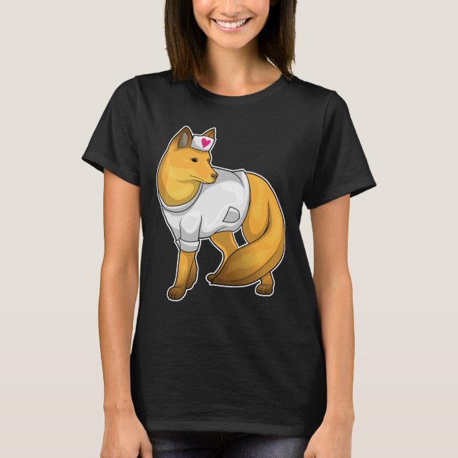 Camiseta Fox Nurse Heart (Anverso)