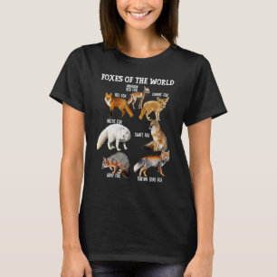 Camiseta Fox Of The World Fox Races Ani Educativo Salvaje