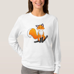Camiseta Fox para la sudadera con capucha de las mujeres