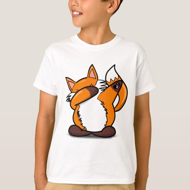 Camiseta Fox que frota (Anverso)
