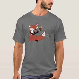 Camiseta Fox que juega el Trombone
