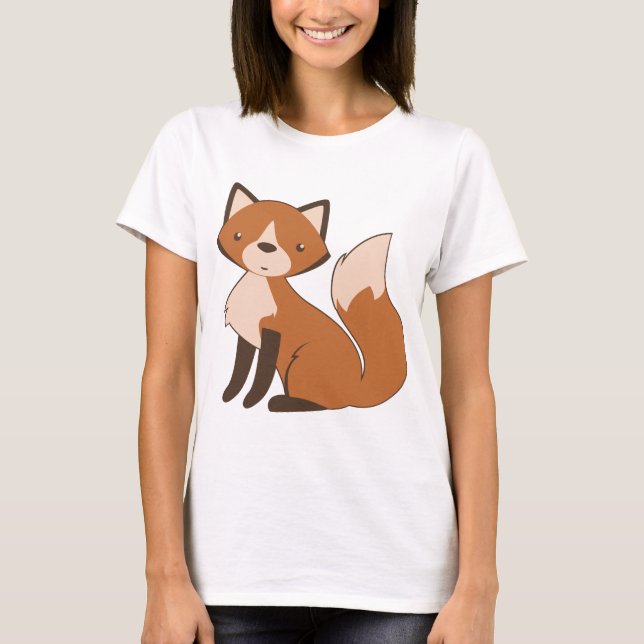 Camiseta Fox que se sienta lindo (Anverso)