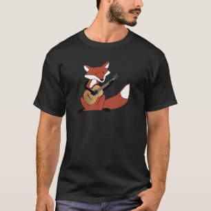 Camiseta Fox que toca la guitarra