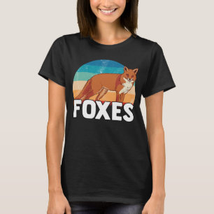 Camiseta Fox Red Foxes Chicas Smart Vintage Wild Life