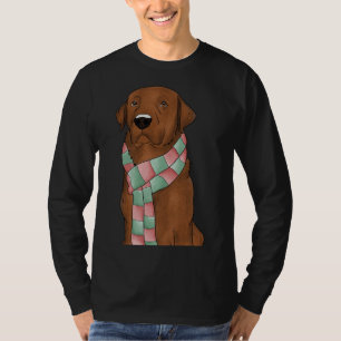 Camiseta Fox Red Lab Con Navidades Scarf Fked