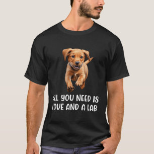 Camiseta Fox Red Lab Todo Lo Que Necesitas Labrador Recuper