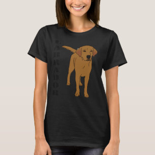 Camiseta Fox Red Labrador Retriever
