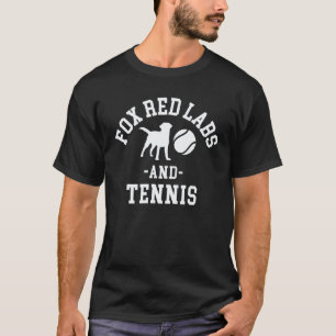 Camiseta Fox Red Labs y Tennis Lab Papá Mamá Niños Labrador