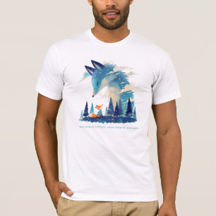 Camiseta Fox reuniéndose con el espíritu del zorro cósmico