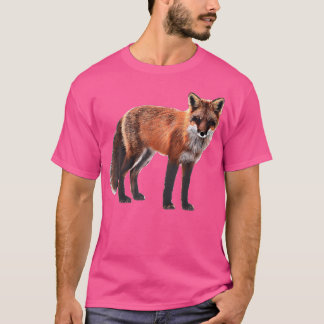Camiseta Fox roja de animal espiritual
