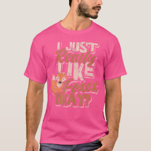 Camiseta Fox s For Men Foxes Smart and Women