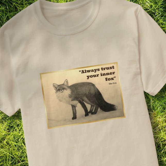Camiseta Fox Spirit Animal Original Art T-Shirt (Subido por el creador)