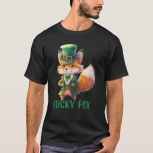 Camiseta Fox St Patrick Leprechaun Gorra Shamrock Irish Luc