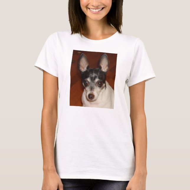Camiseta Fox terrier del juguete (Anverso)