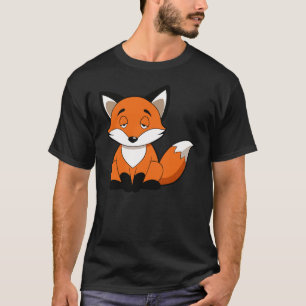 Camiseta Fox Tired, Adorable Personalizado Fox