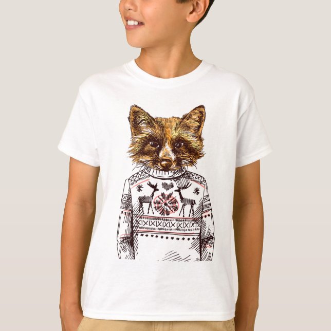 Camiseta Fox vestido astuto (Anverso)