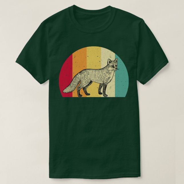 Camiseta Fox Vintage (Diseño del anverso)