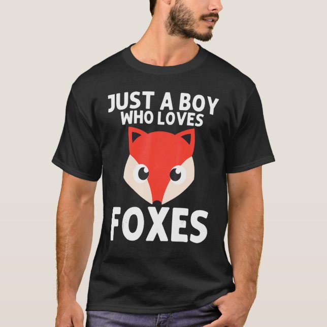 Camiseta Fox Wild Animal Fox Vixen  Boys Men Wildlife (Anverso)