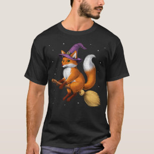 Camiseta Fox Witch Riding Broom