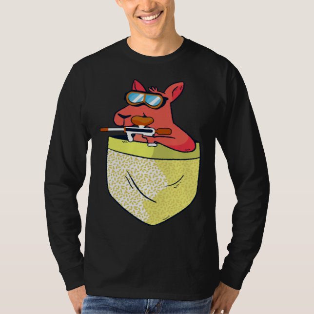 Camiseta Fox With Marker In The Chest Pocket  Fox Paintball (Anverso)