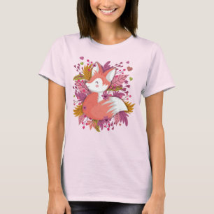 Camiseta Fox y Berries otoñales