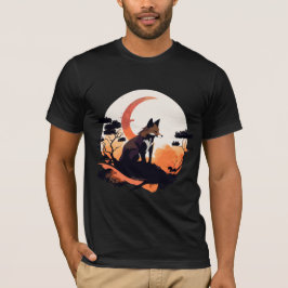 Camiseta Fox y la luna