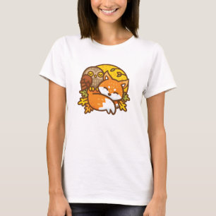 Camiseta Fox y Owl
