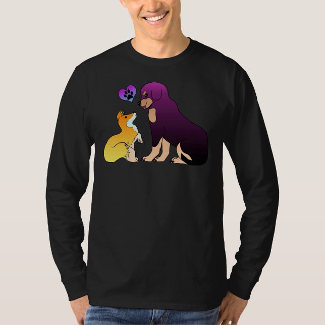 Camiseta Fox Y Rottweiler (Anverso)