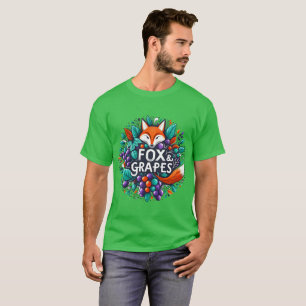 Camiseta Fox y uvas