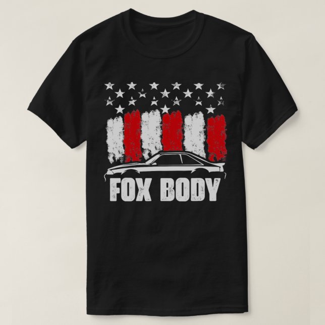 Camiseta Foxbody American Old Musc Máximo Caballo (Diseño del anverso)