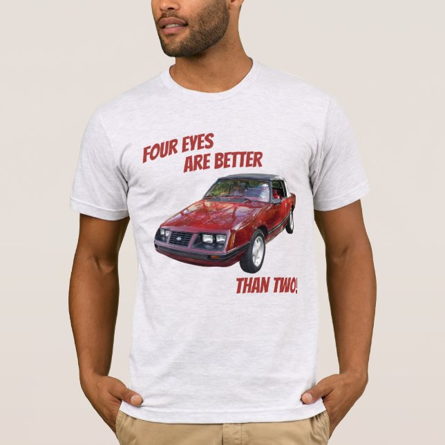 Camiseta Foxbody Four Eyes T-Shirt (Anverso)