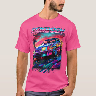 Camiseta Foxbody Foxbody Nation Foxbody Stang Car Enthusias