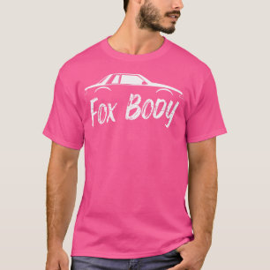 Camiseta Foxbody Notchback 50 American Stang Muscle Car No