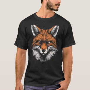 Camiseta Foxes Cabeza Fox Naturaleza Forestal Animales Anim