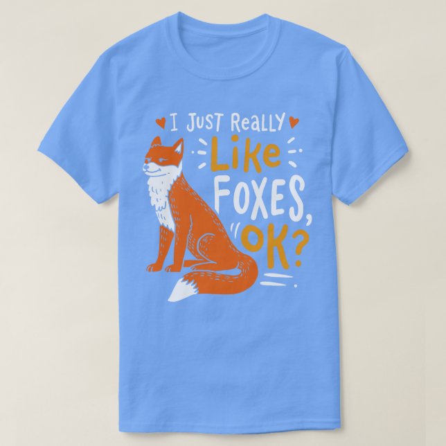 Camiseta Foxes Fox Lover 9 (Diseño del anverso)