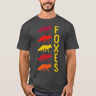 Camiseta Foxes Vintage