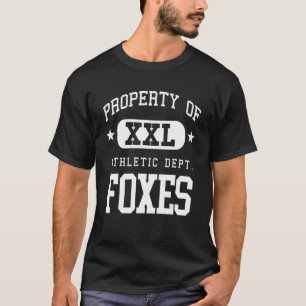Camiseta Foxes XXL Athletic School (propiedad de la escuela