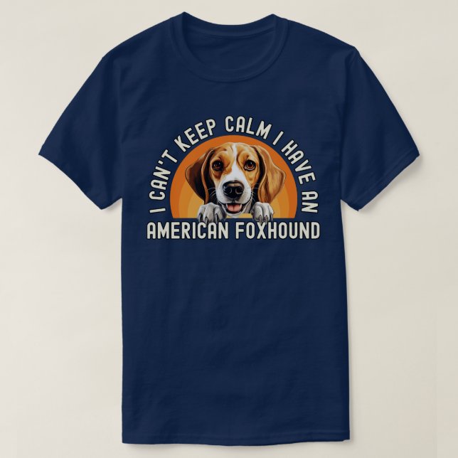 Camiseta Foxhound americano (Diseño del anverso)