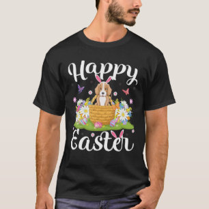 Camiseta Foxhound Dog Easter Huevo de Semana Santa Caza Flo