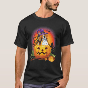 Camiseta Foxhound Witch Pumpkin Halloween Perro Lover Costu
