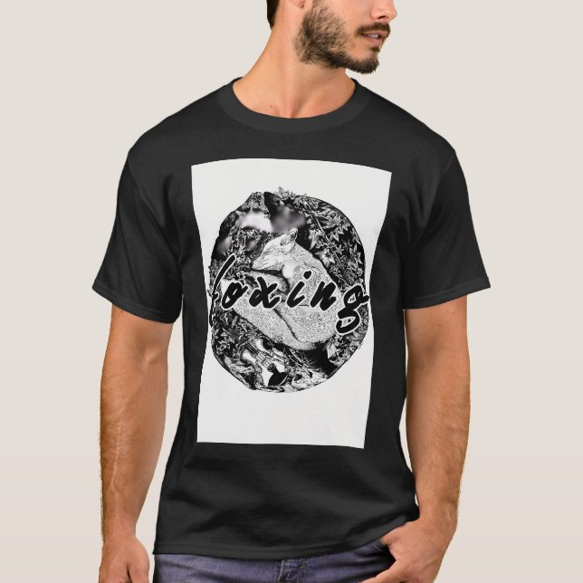 Camiseta Foxing Ilustrado (Anverso)