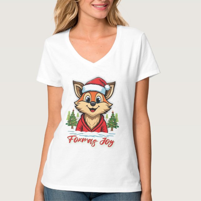 Camiseta Foxmas Joy (Anverso)