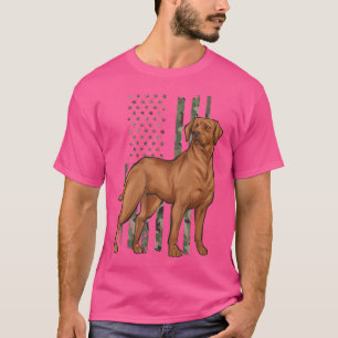 Camiseta Foxred Lab Bandera Americana Fox Red Labrador Recu