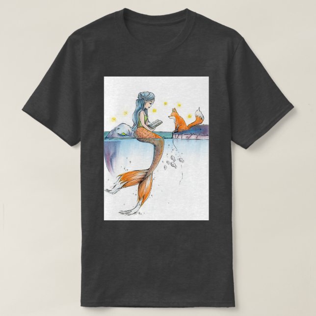 Camiseta Foxtail Mermaid (Diseño del anverso)