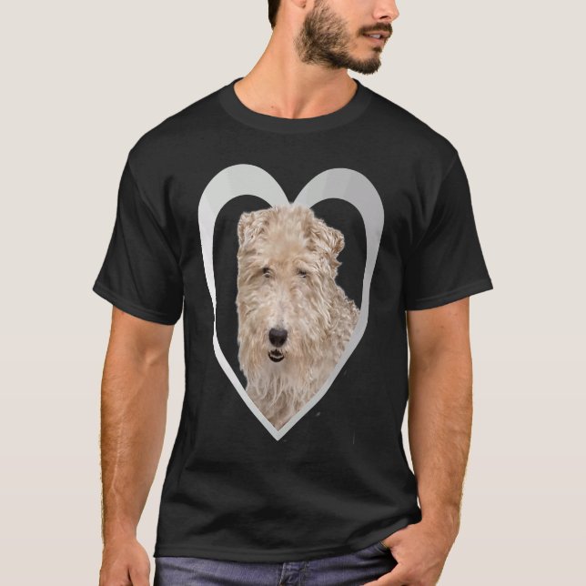 Camiseta Foxterrier Perro Corazón Drahthaar Fox Terrier 2 (Anverso)