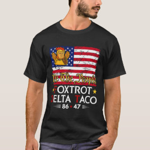 Camiseta Foxtrot Delta Taco 8647 Vamos Taco Us Bandera We T